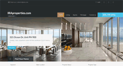 Desktop Screenshot of iraproperties.com